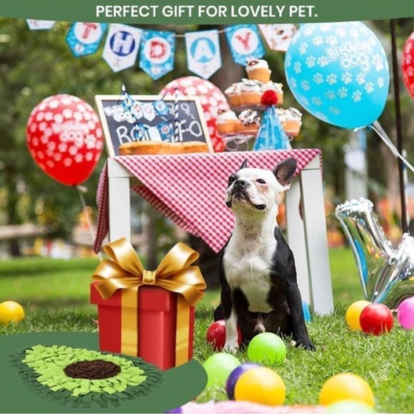 Avocado Dog Snuffle Blanket Pet Interactive Mat - Picture 7 of 7